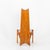 1970s Set of Six Modernist Tall Back Dining Chairs For Sale - Image 9 of 18