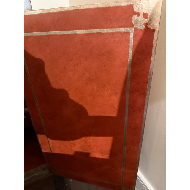 Rare Hollywood Regency 4-Door Black Lacquer Sideboard, Structural Brass Inserts (100+ Pieces), Mastercraft/ William Doezema Style, Circa 1970 For Sale - Image 13 of 14