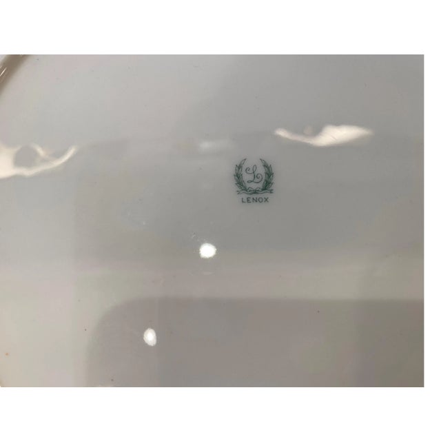 White Elaborate Black and Gilt Service Place 1920's - Set of 12 For Sale - Image 8 of 9