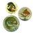 Mid-Century Ceramic Wall Plates with Fish Decor by Puigdemont, Set of 3 For Sale - Image 16 of 16