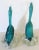 Mid-Century Modern Murano Aqua Ducks - a Pair For Sale - Image 3 of 5