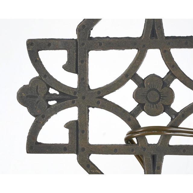 Mid 20th Century Restored Victorian Bridge Floor Lamp For Sale - Image 4 of 12