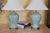 Pair of Vintage Celadon Glazed Ceramic Ginger Jar Table Lamps For Sale - Image 18 of 18