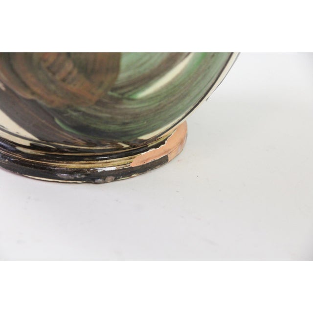 Art Nouveau Large Danish Decorative Vase by Herman A. Kähler, Denmark, 1940s For Sale In New York - Image 6 of 9