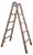 Folding Wooden Painters Ladder, 1960s For Sale