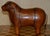 Medium Bull Footstool in Cow Leather from Liberty For Sale - Image 10 of 17