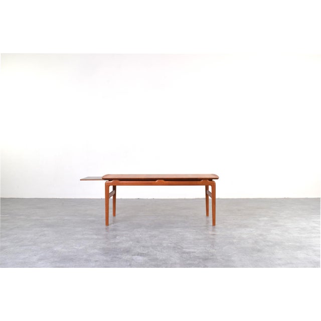 1950s Teak Model 640 Coffee Table by Peter Hvidt & Orla Mølgaard-Nielsen for France & Søn, 1950s For Sale - Image 5 of 13