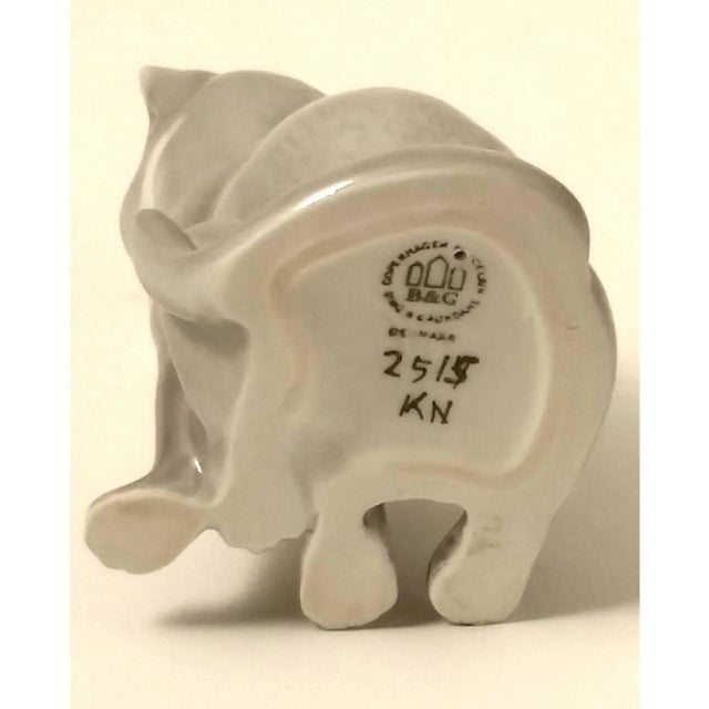 1980s Super Rare Vintage B & G Copenhagen Cat Figurine For Sale - Image 5 of 5