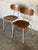 Wood Plywood Stacking Chairs Set of 2 Mid-Century Modern 1970s For Sale - Image 7 of 11