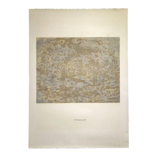 Jean Dubuffet - Floor Traces - Original Lithograph - 1959 For Sale
