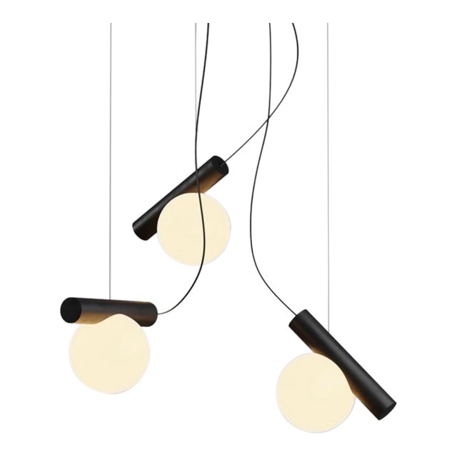 Contemporary Modern Anony Node Chandelier Hanging Light Pendant For Sale