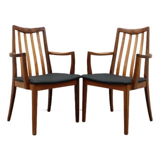Pair of Vintage Mid Century Modern Armchairs by G Plan For Sale
