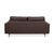 Vida Leather Brown Two-Seater Sofa and Armchair in Chrome by Rolf Benz, Set of 2 For Sale - Image 16 of 18