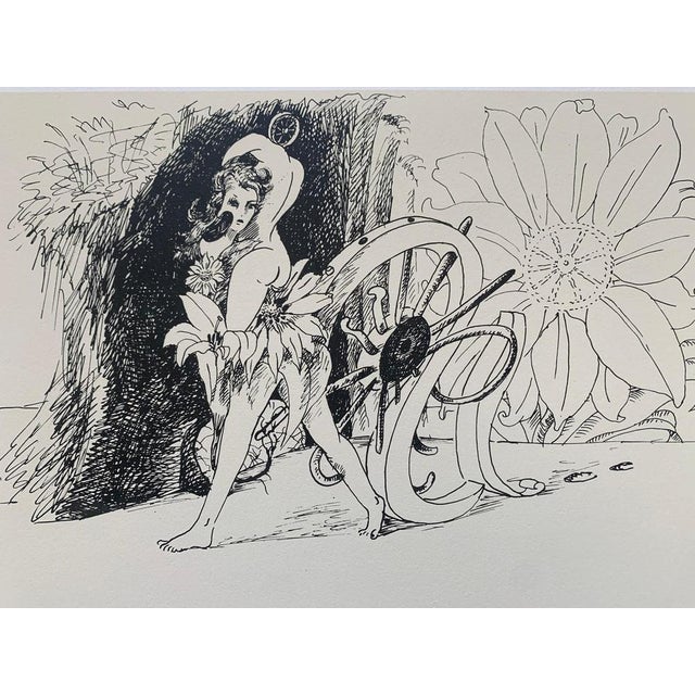 1960s Marcel Jean, Surrealist Composition, 1960s, Lithograph For Sale - Image 5 of 5