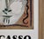 Beige Exhibition Picasso at Galerie Lucie Weill Paris Exhibition Poster, 1970 For Sale - Image 8 of 11