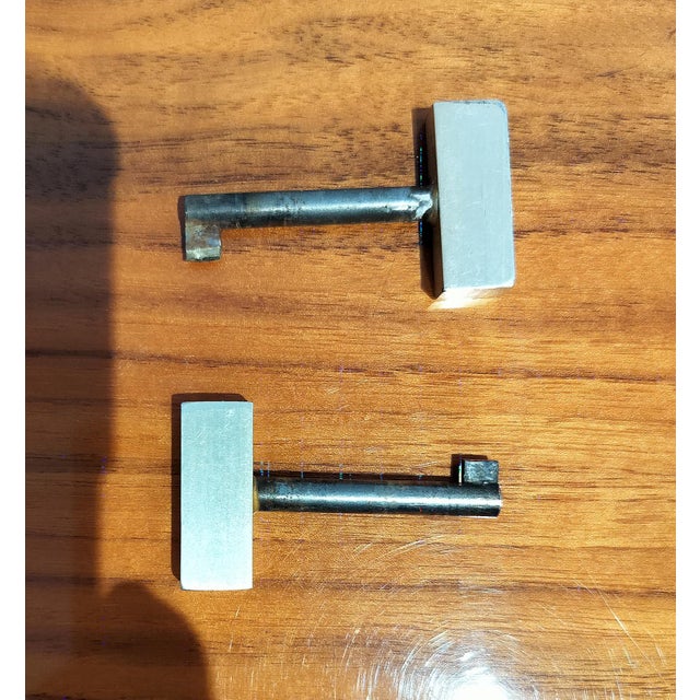 French Mid Century Modern Walnut Veneer Sideboard Circa 1960 For Sale - Image 12 of 12