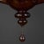 Purple Venetian Amethyst Blown Glass Chandelier, 1900s For Sale - Image 8 of 13