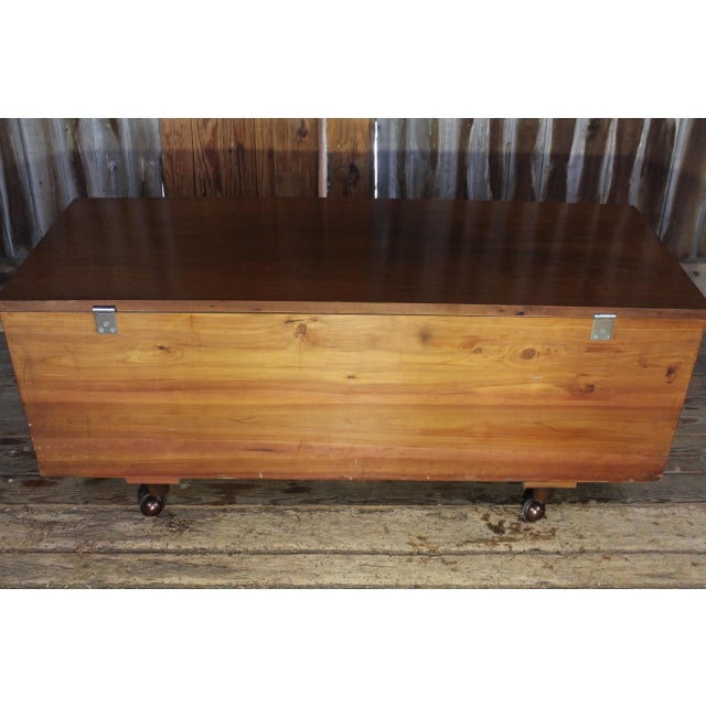 Vintage Lane Sweetheart Chest MidCentury Modern Cedar Hope Chest