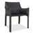 CAB 413 Chairs in Grey Leather by Mario Bellini for Cassina, Set of 4 For Sale - Image 5 of 18