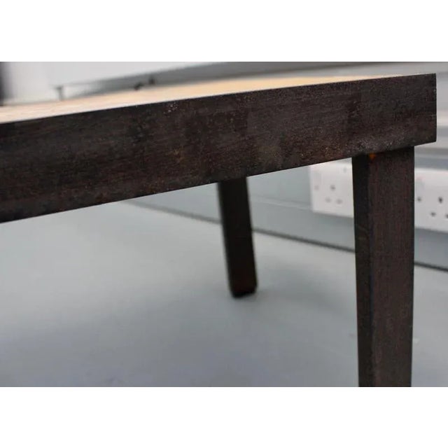 Vintage French Coffee Table with Ceramic Top by Roger Capron, 1970s For Sale - Image 14 of 18