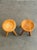 Wood Vintage Industrial Swivel Stools - Price Per Stool- One Available For Sale - Image 7 of 18