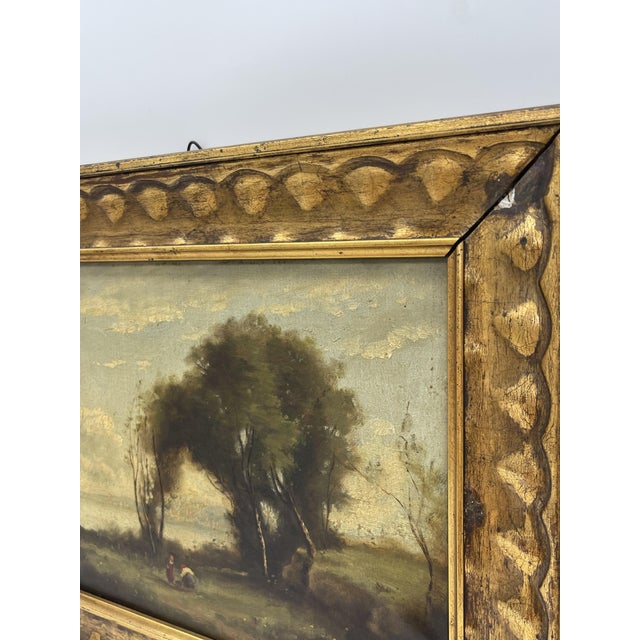 Lakeside Landscape, 1890, Oil on Canvas, Framed For Sale - Image 13 of 18