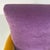 Mid-Century Italian Purple and Yellow Armchair with Wood Conical Legs, 1960s For Sale - Image 9 of 14