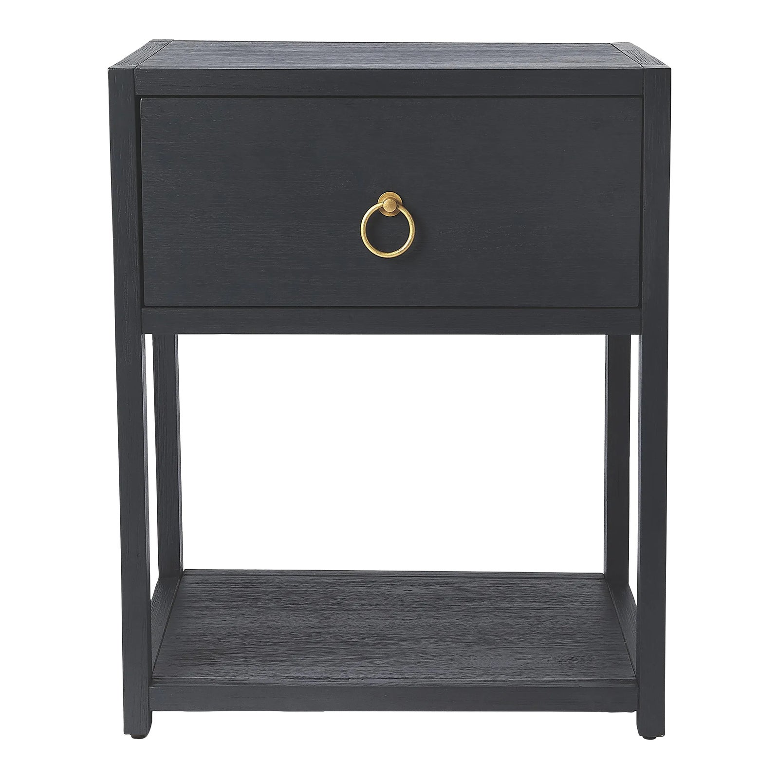 Lark End Table, Navy Blue Chairish