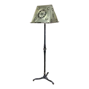 19th Century Wrought Iron & Brass Music Stand