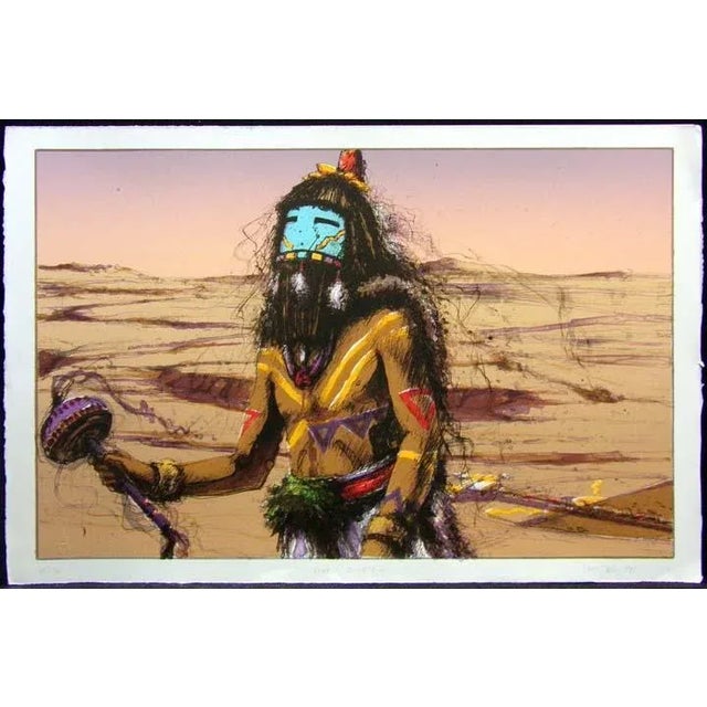 Larry Fodor "Niman Angak China" Hand Signed Limited Edition Art Print For Sale - Image 4 of 4