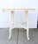 Farmhouse Antique French Farmhouse Stretcher Table/Distressed White For Sale - Image 3 of 5