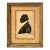 19th-Century Framed Silhouette of George Washington After Sameul Folwell (1765-1813) For Sale