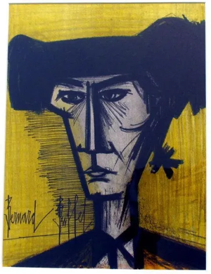 Bernard Buffet Torero Original Lithograph 1967