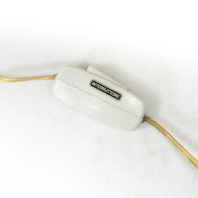 Hollywood Regency Silk and Brass Table Lamp by Antonio Pavia, 1970s, Set of 2 For Sale - Image 11 of 12