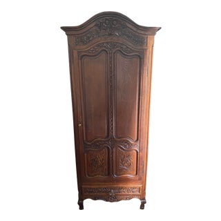 19th Century Country French Normandie Bonnetiere For Sale