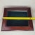 Vintage 1994 Bombay Company Mahogony Wood Glass Top Display Shadow Box Green Velvet Interior For Sale - Image 12 of 14