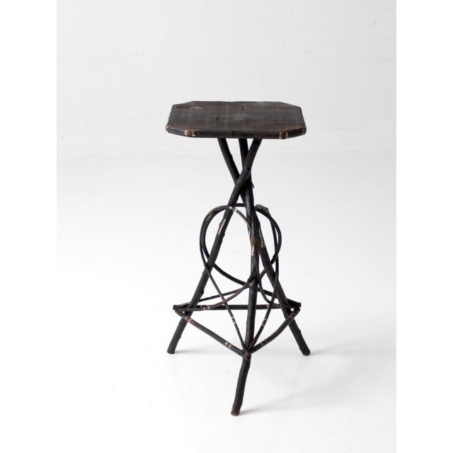 Early 20th Century Antique Adirondack Twig Table For Sale - Image 5 of 15