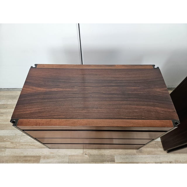 1970s 4D Modular Chests by Angelo Mangiarotti for Molteni, 1970, Set of 2 For Sale - Image 5 of 18