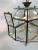 Large Italian Lantern in Brass & Cut Glass, 1950s For Sale - Image 11 of 17