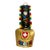 Late 20th Century Swiss Alpine Decorative Cowbell With Floral Embroidered Strap For Sale