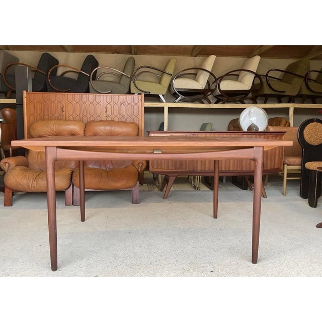 Mid-Century Modern Teak Extending Dining Table by Ib Kofod Larsen for G Plan, 1960s For Sale - Image 4 of 16