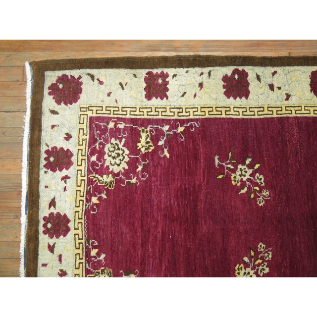 Vintage Turkish Rug - 4'2" x 7'2" For Sale In New York - Image 6 of 6
