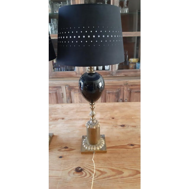 Lamps in the style of Maison Charles, 1970, Set of 2 For Sale - Image 11 of 18