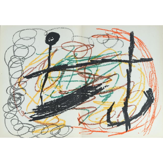 Joan Miro, Obra Inedita Recent X, Lithograph For Sale