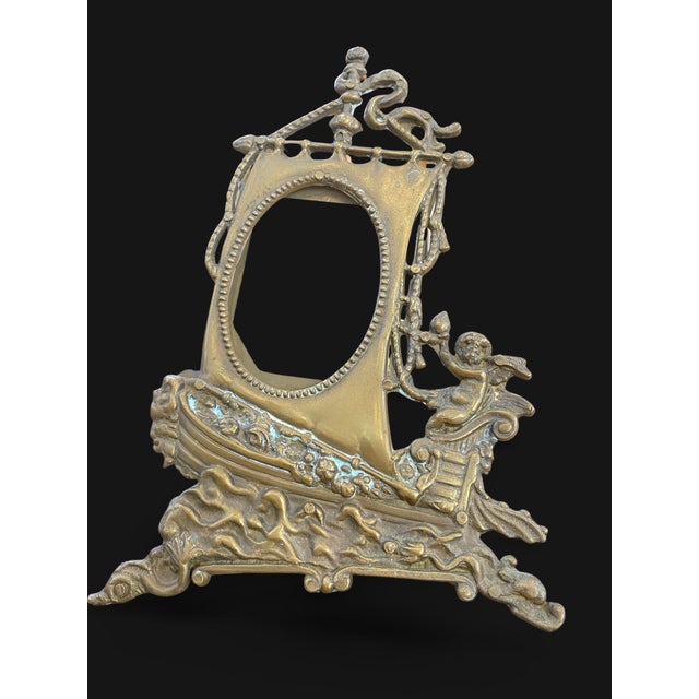 Gilt Bronze Photo Frame, 1800s For Sale - Image 12 of 13