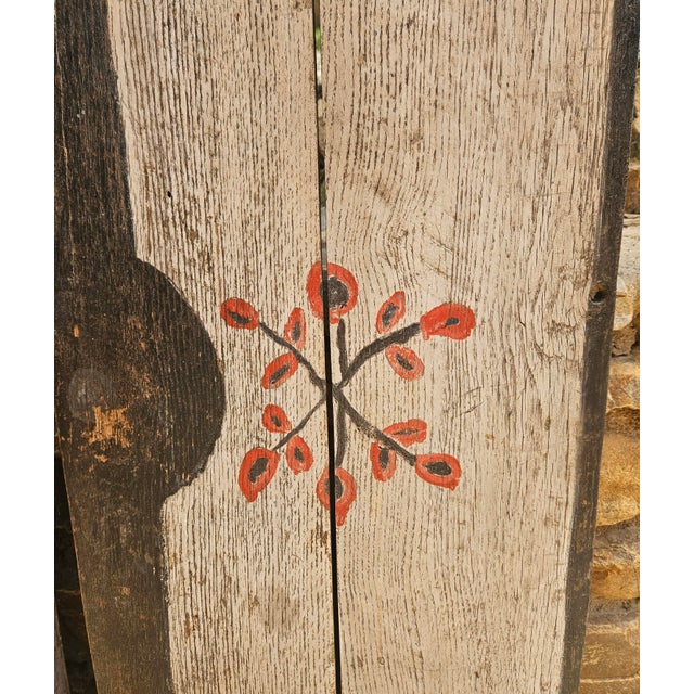Antique Pair of Primitive Cupboard Doors For Sale - Image 14 of 18