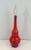 1970s Red Glass Design Bottle, Circa 1970 For Sale - Image 5 of 13