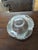 Blown clear glass. Very unusual shape besides being French.