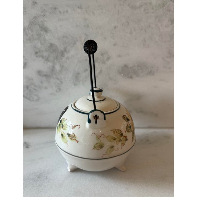 Ceramic Vintage Japanese Tea Pot For Sale - Image 7 of 11