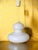 White Opaline Glass Pendant Light, 1970s For Sale - Image 8 of 8